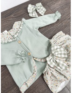 Conjunto Faldita Verde Liberty 2