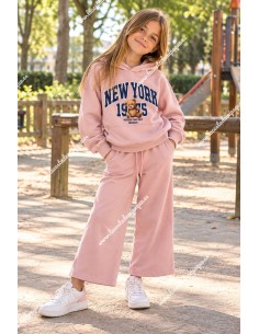 Chandal Osito New York Rosa