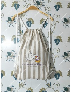 Mochila Talega Rayas 2