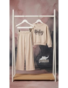 Chandal Only Beige Brillos 2