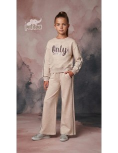 Chandal Only Beige Brillos