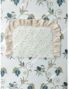 Salvababas Capazo Flores Camel Volante Waffle Beige
