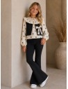 Conjunto 3 Piezas Blusa, Pantalón y Chaleco Alma