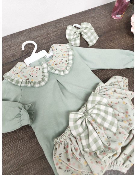 Conjunto Faldita Verde Liberty