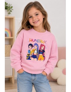 Sudadera Rosa K-Pop Demon Hunters