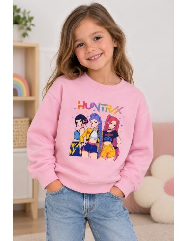 Sudadera Rosa K-Pop Demon Hunters