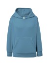 Sudadera Canguro y Capucha Azul Petróleo Básica