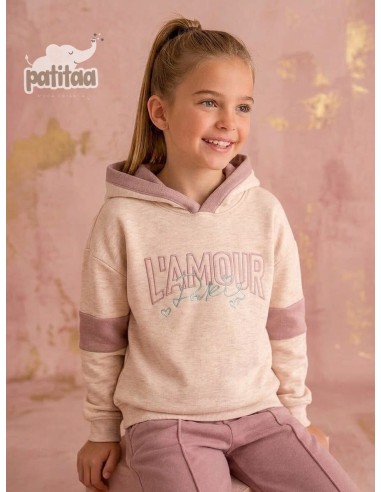 Chándal Amour Beige-Rosa Palo