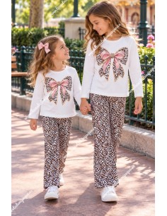 Conjunto Leggings Lazo Animal Print Flare 2