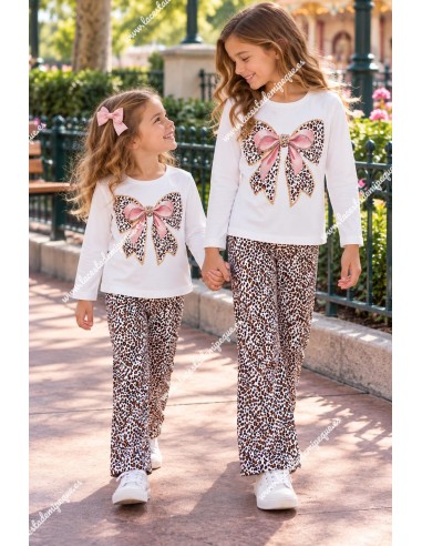 Conjunto Leggings Lazo Animal Print Flare