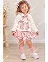 Conjunto Sudadera y Faldita Bailarinas Rosa Liberty