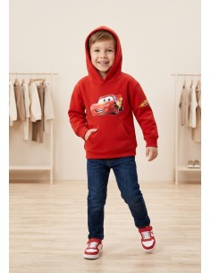 Sudadera Canguro y Capucha Roja 2