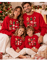 Sudadera Roja Navidad Motivos Infantil