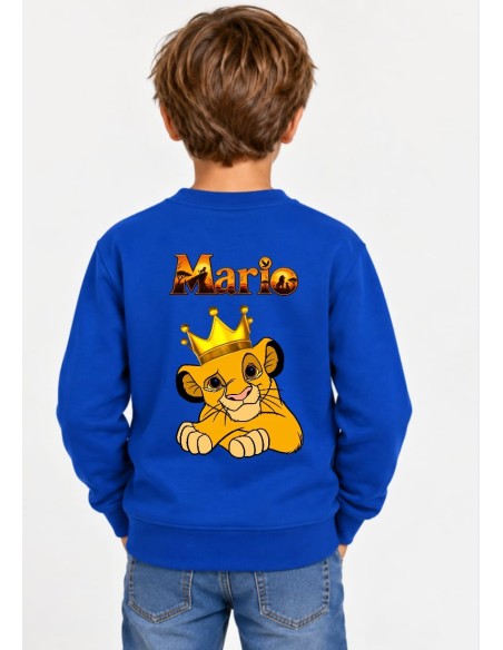 Sudadera Azul Eléctrico