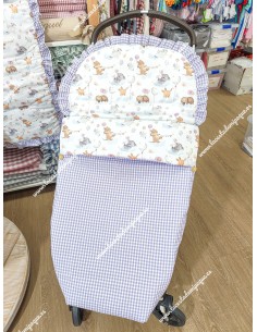 Saco Universal Vichy vichy Cuadros-P Combi Animales y Globos Mixto