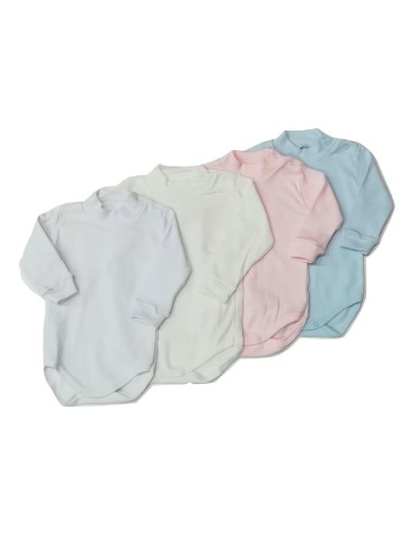 Body Cuello Semicisne Celeste