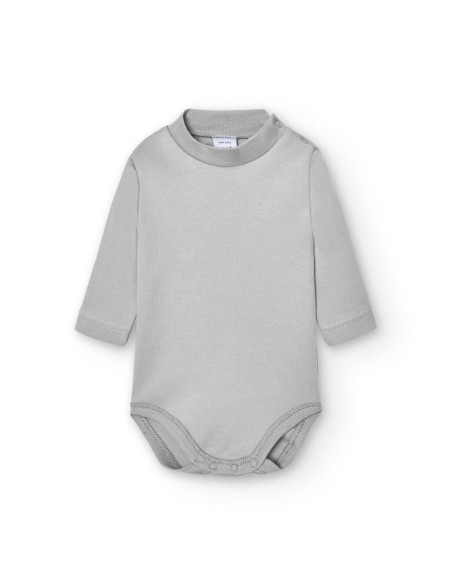 Body Cuello Semicisne Gris
