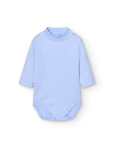 Body Cuello Semicisne Celeste