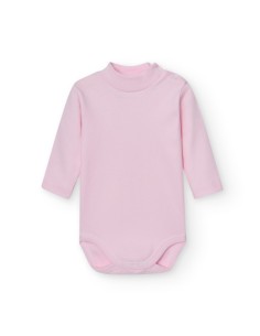 Body Cuello Semicisne Rosa