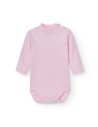 Body Cuello Semicisne Rosa