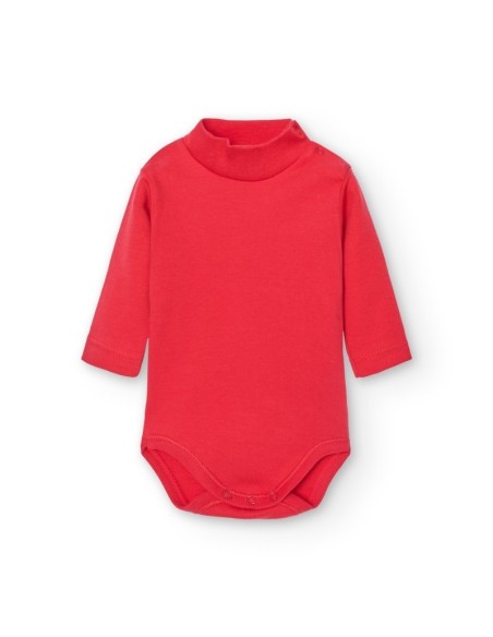 Body Cuello Semicisne Rojo