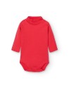 Body Cuello Semicisne Rojo