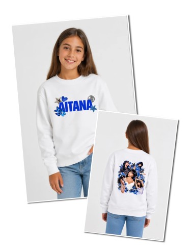 Sudadera blanca Aitana