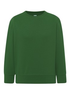 Sudadera Verde Botella Básica Unisex