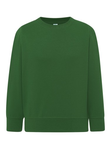 Sudadera Verde Botella Básica Unisex