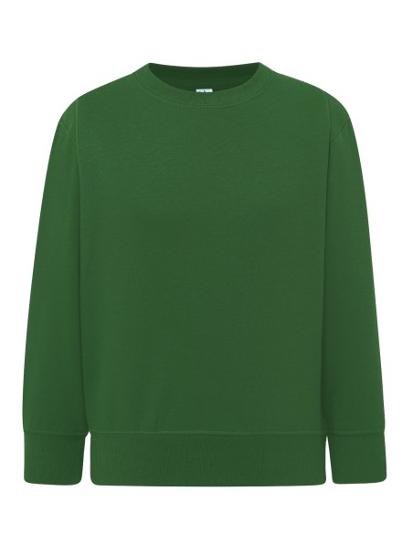 Sudadera Verde Botella Básica Unisex