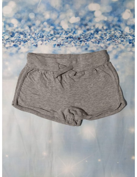 Short Basico Niña Gris Losan