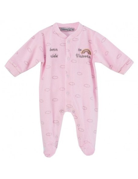 Pelele Tundosado Rosa Unicornio