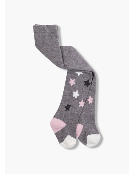Leotardos Gris Estrellas Losan