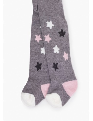 Leotardos Gris Estrellas Losan