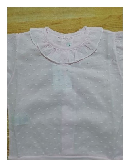 Body Plumeti Manga Corta Rosa