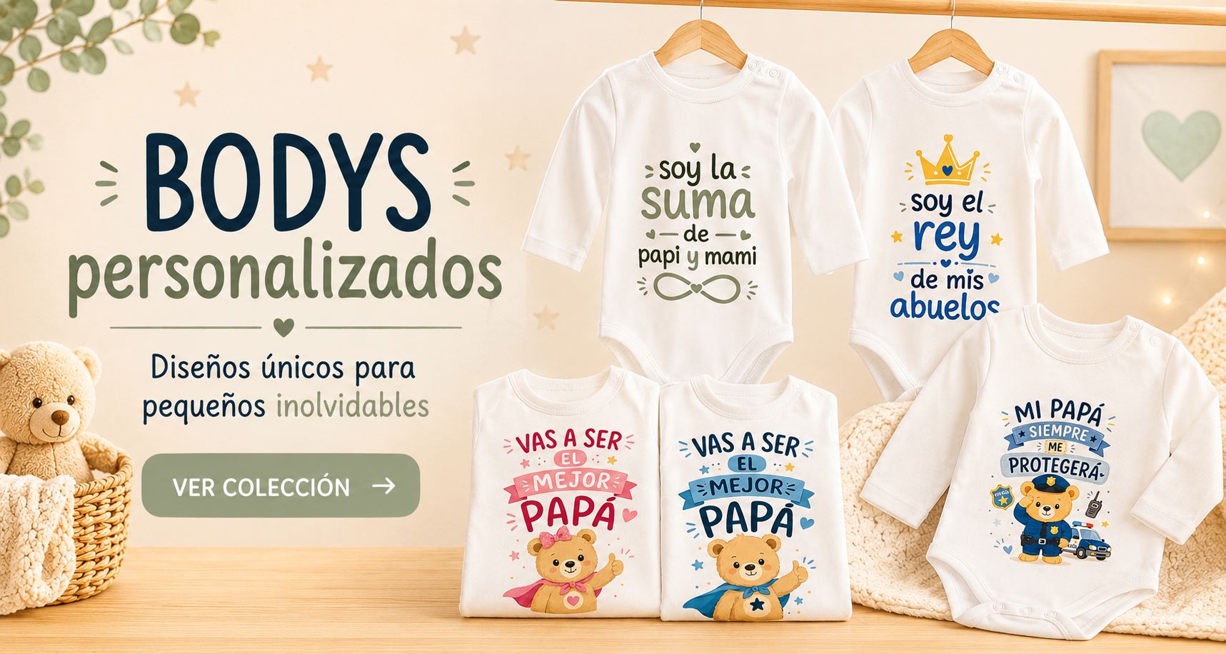 Bodys personalizados